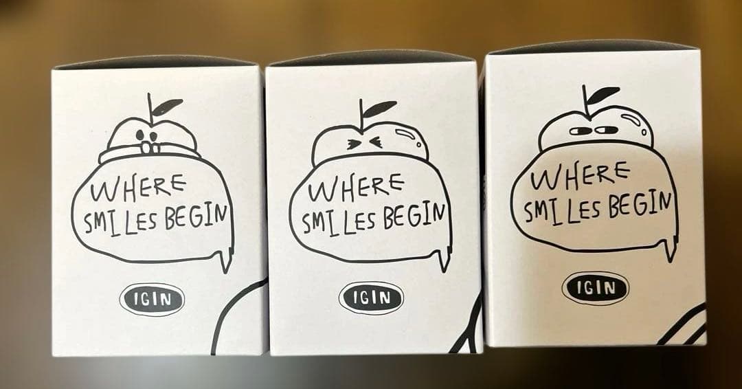 IGIN FRIENDS キーホルダー3点Set① BTS ジン