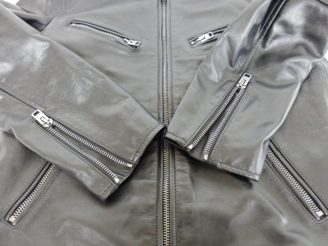 M1521 COACH コーチ レザーレーサー シングルライダース Mサイズ coach