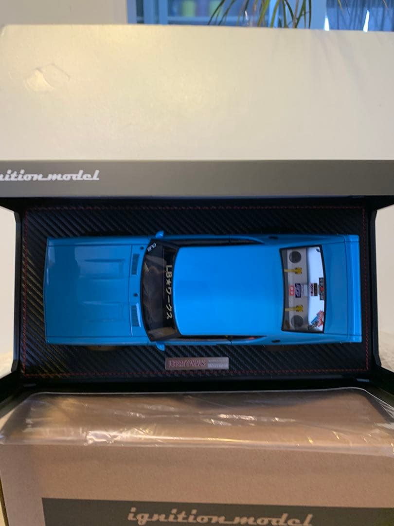 週末値下げ！イグニッションモデル　1/18 LBWK ケンメリ ブルー　0433