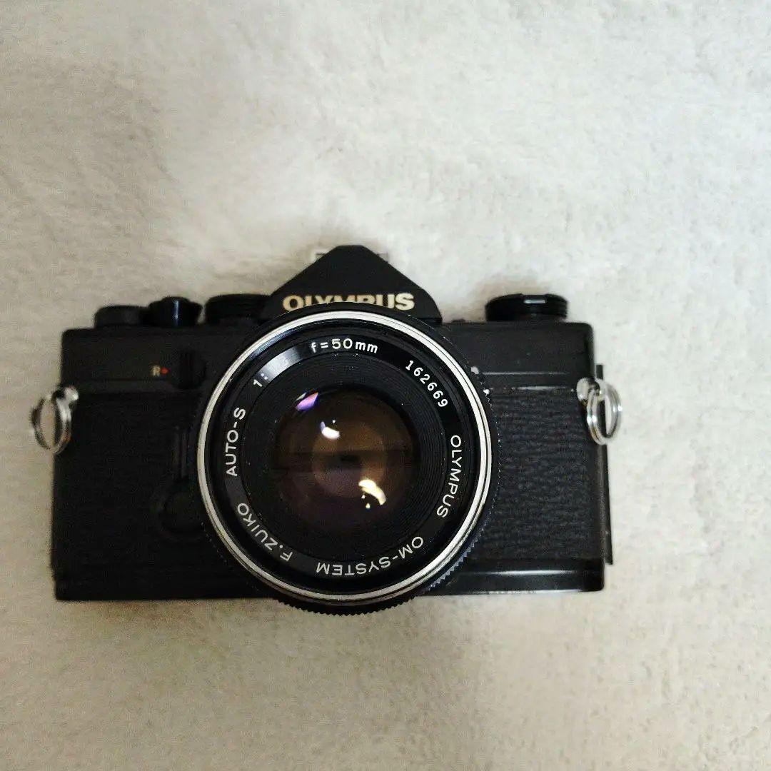 ■美品■ OLYMPUS OM-1 ブラックF.ZUIKO 50mmF1.8 Olympus OM F. Zuiko Auto-S 50mm f/1.8 Manual focus prime lens