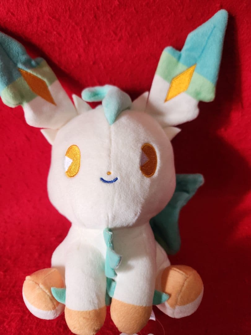 ポケモン　リーフィア　ぬいぐるみ　ミックスオレ　ポケモンセンター　ポケセン