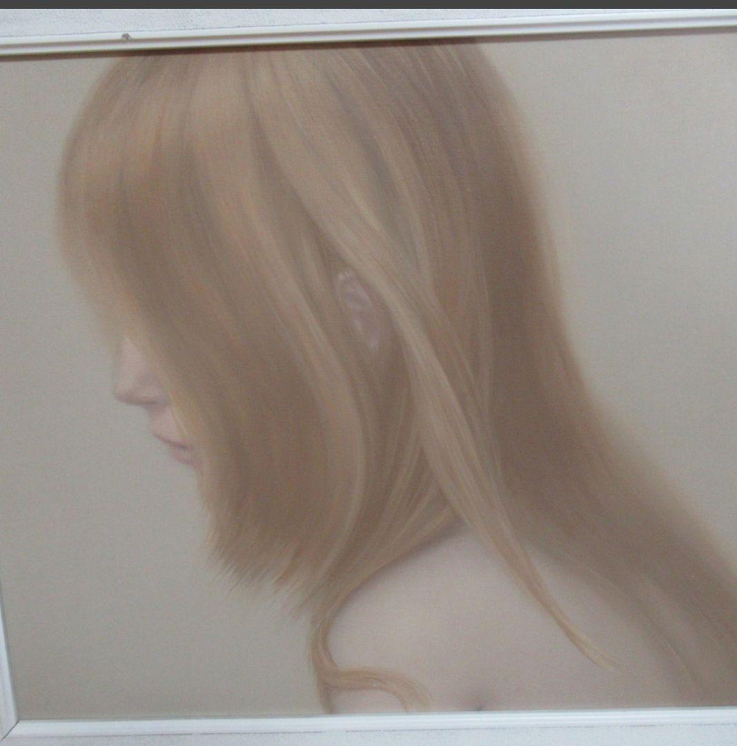 ヒロ画廊 絵画 今野尚行 油彩 F8「HIDE－SEEK みみ」2009年作