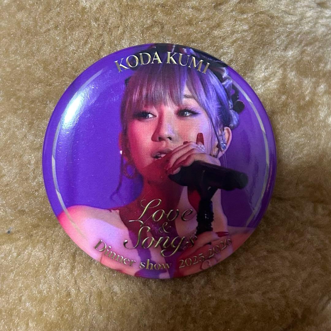 倖田來未 ディナーショー 缶バッジ バラ売り 1個430 2024年12月に開催