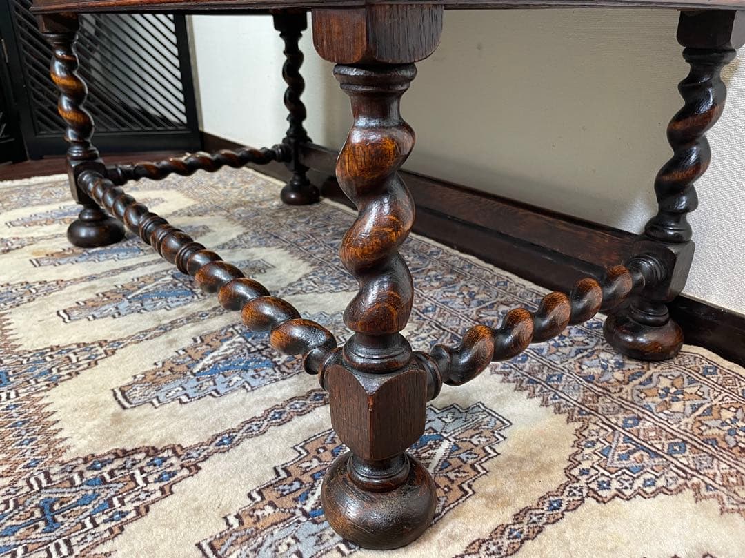 端正なフォルム♪ 英国 アンティーク ライティングビューロー ツイスト