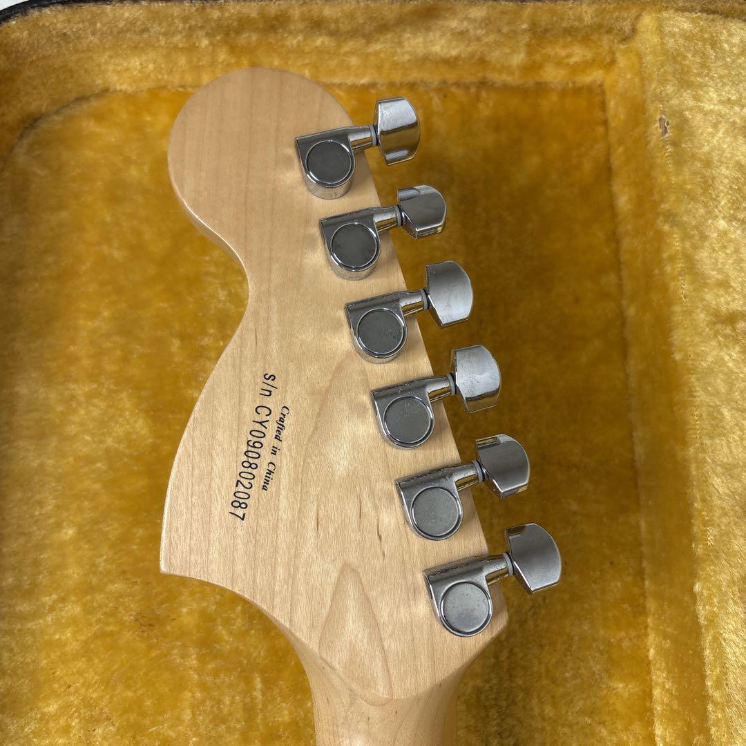 スクワイヤー　ストラトキャスター　ブルーメタリック