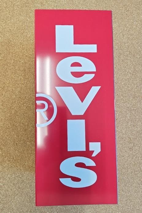 Levi's リーバイス アクリル 看板 ノベルティグッズ