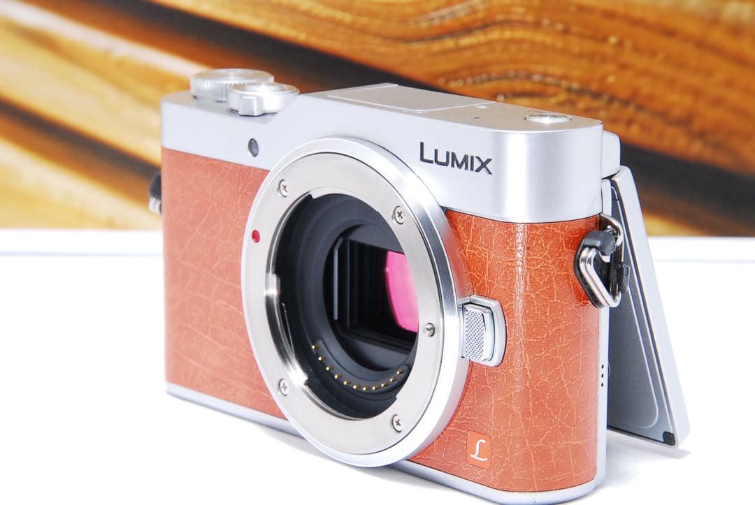 LUMIX GF9 オレンジ 4k SNS Wi-Fi チルト ミラーレス Panasonic LUMIX