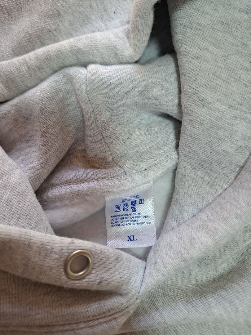 GBB グレー XL パーカー