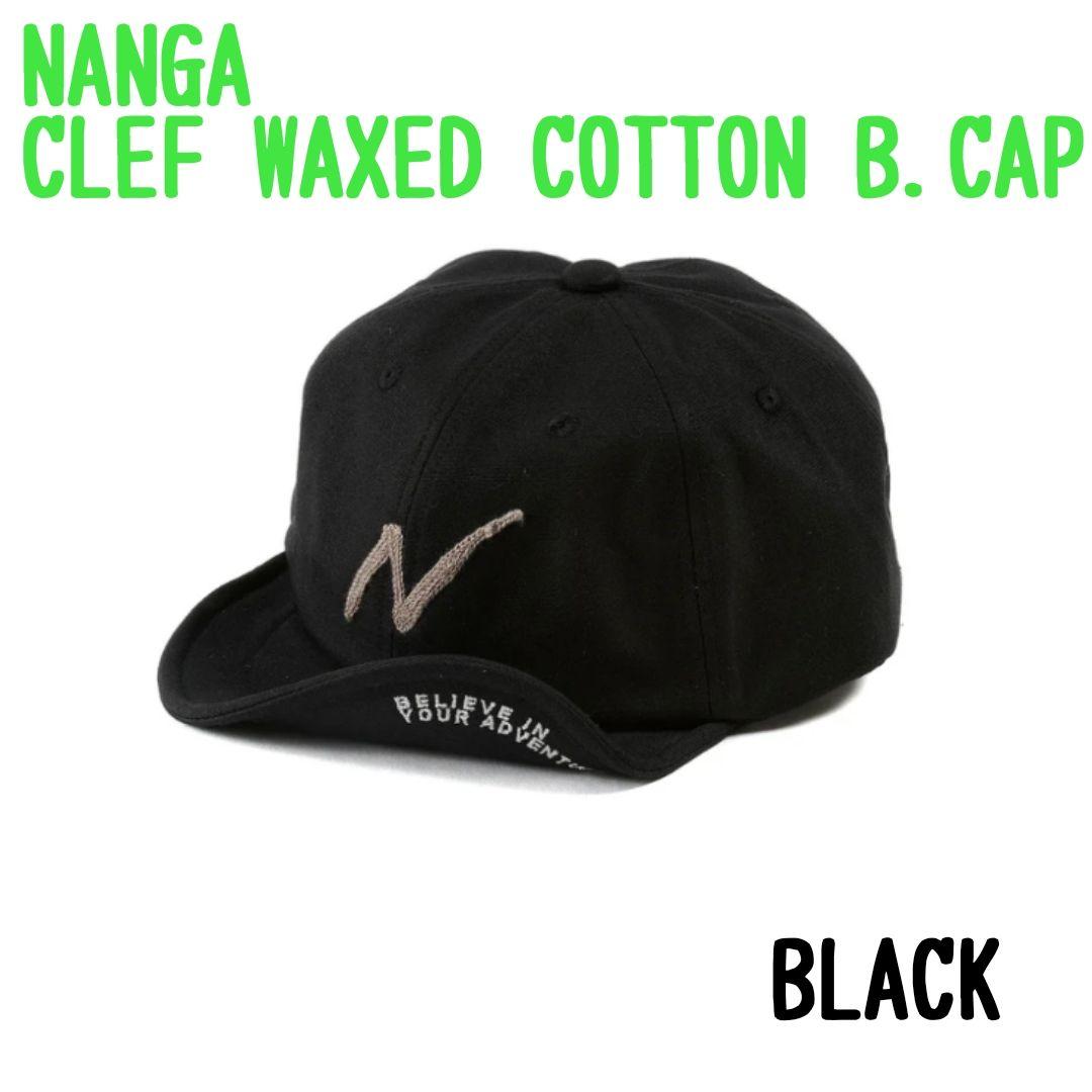 Nanga Clef WAXED COTTON B.CAP ナンガ クレ