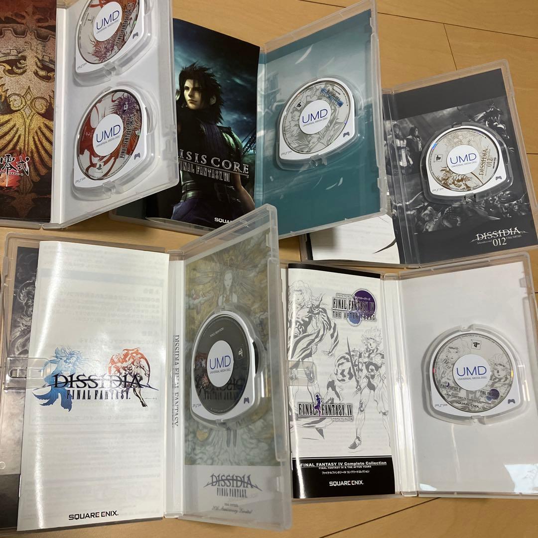 PSP ディシディアファイナルファンタジー 本体セット 限定版+限定PSPカバー