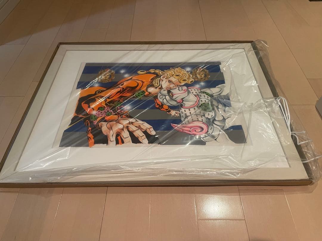 ジョジョ展　-冒険の波紋-　高級複製原画　第5部黄金の風　ジョルノ・ジョバーナ