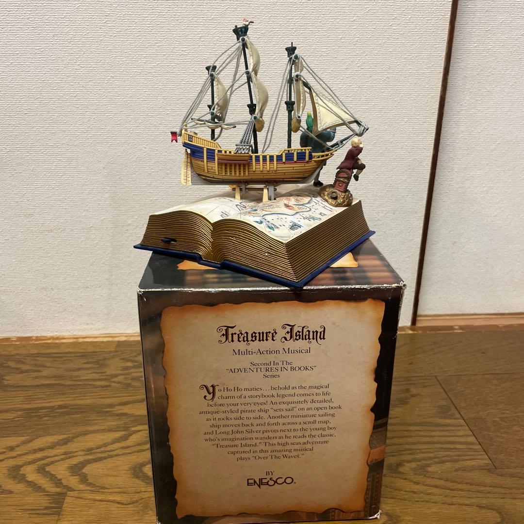 【希少レア】エネスコ　オルゴール　海賊船