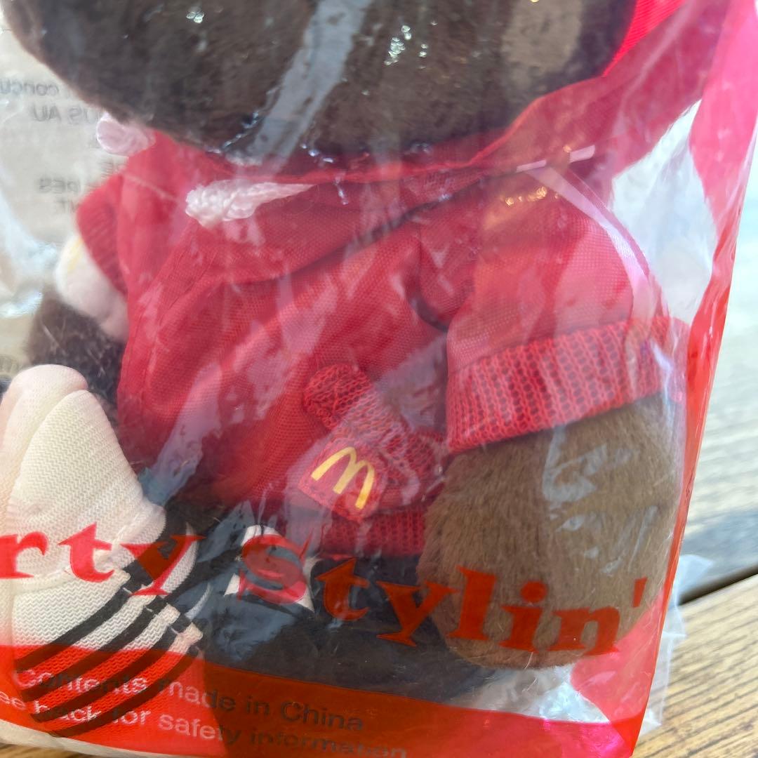 【希少❗️新品未開封❗️】USAマクドナルド　ティディベア　パーカー　茶ぐま