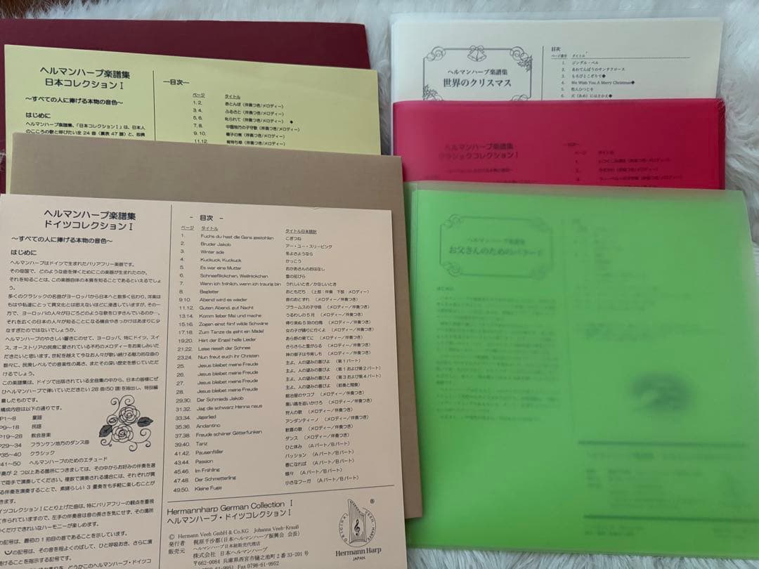 即演奏可能 ヘルマンハープ ローレライダイヤモンド Lタイプ フルセット