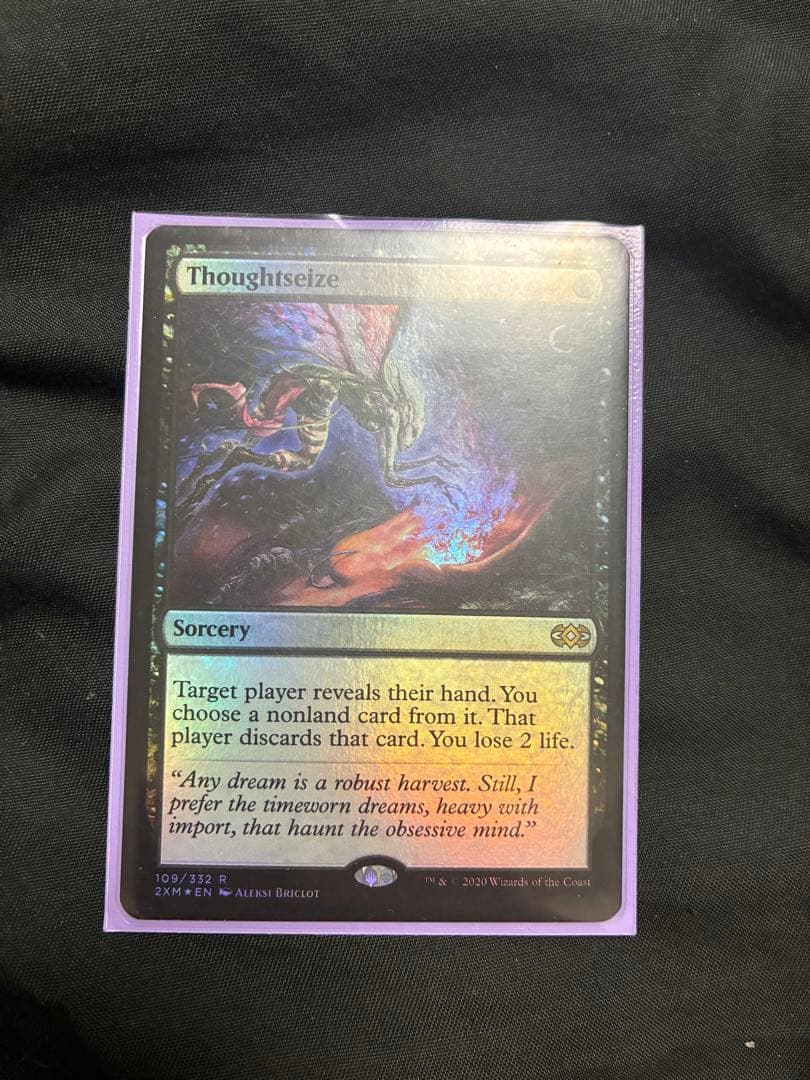 Thoughtseize 思考囲い 1枚 英語 foil - メルカリ