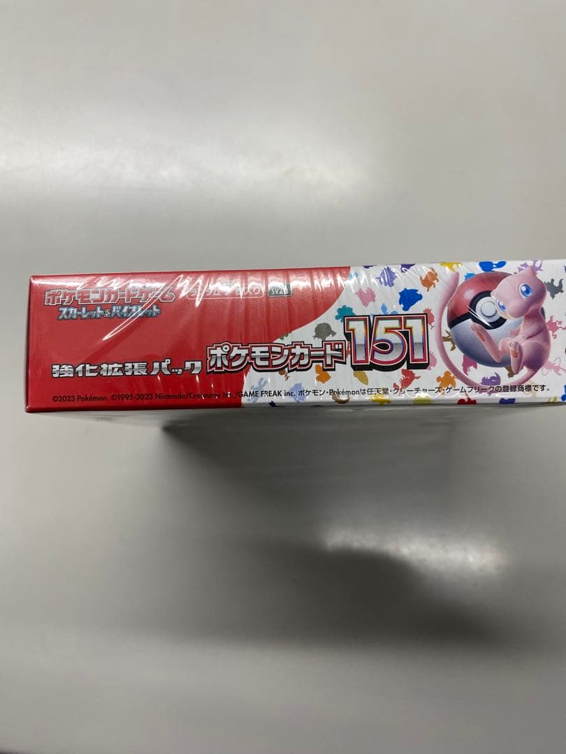 ポケモンカード 151 box 新品未開封シュリンク付き