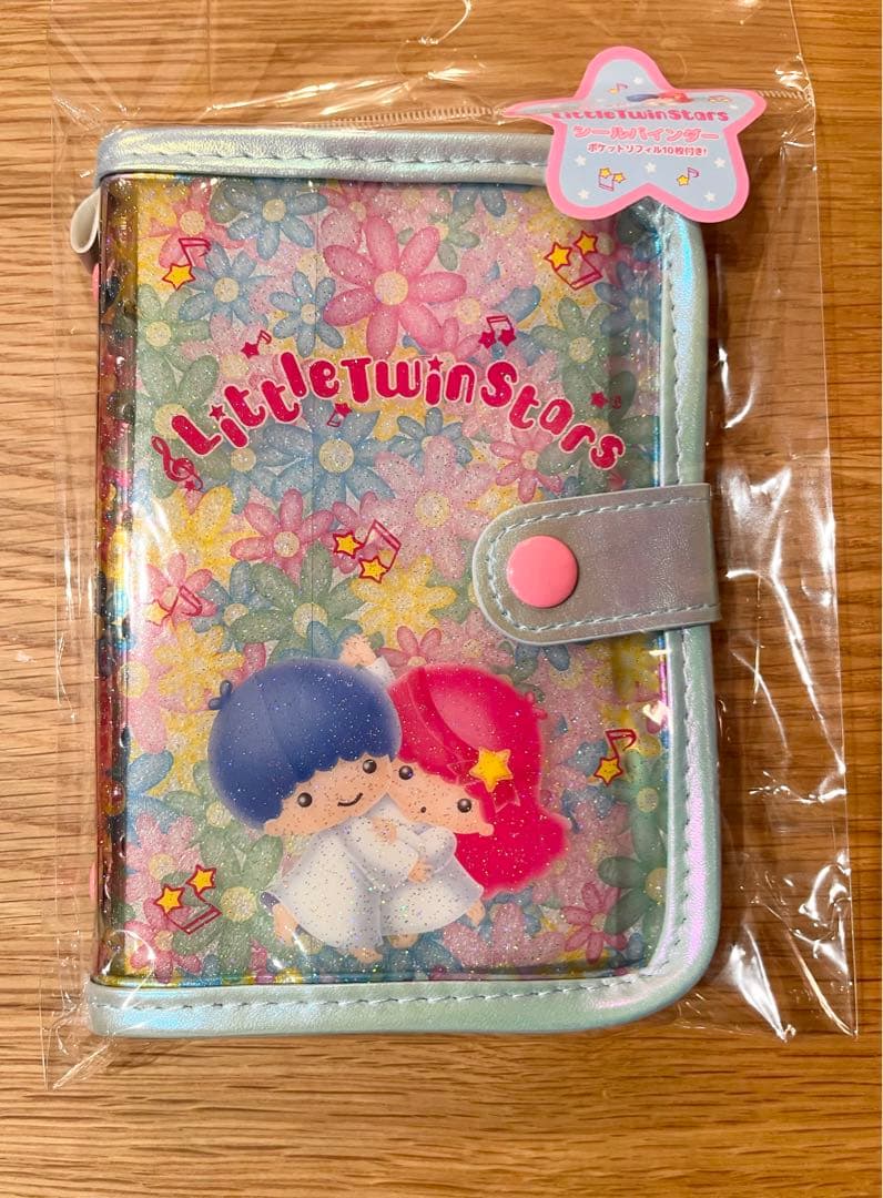 リトルツインスターズ キキララ シールバインダー シール帳 ブルー