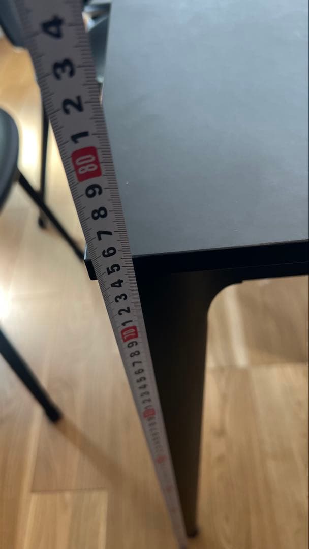 【すぅまま】BoConcept ダイニングテーブル 180cm 黒 椅子無