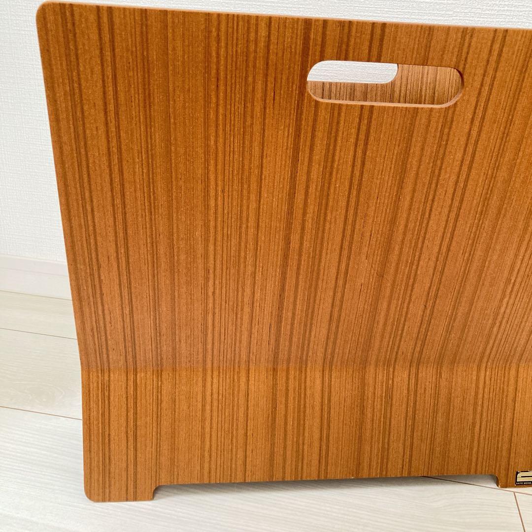 SAITO WOOD サイトーウッド マガジンラック チーク プライウッド 木製