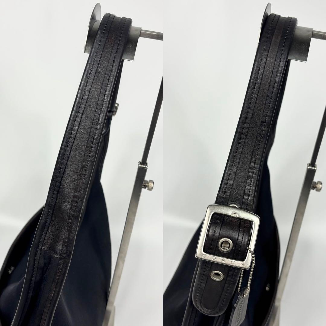 専用オールドコーチ　6203 ナイロン　グラブタンレザー　ショルダーバッグ