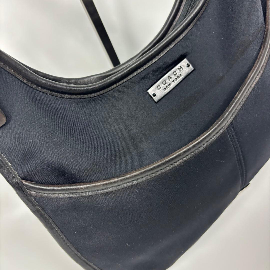 専用オールドコーチ　6203 ナイロン　グラブタンレザー　ショルダーバッグ