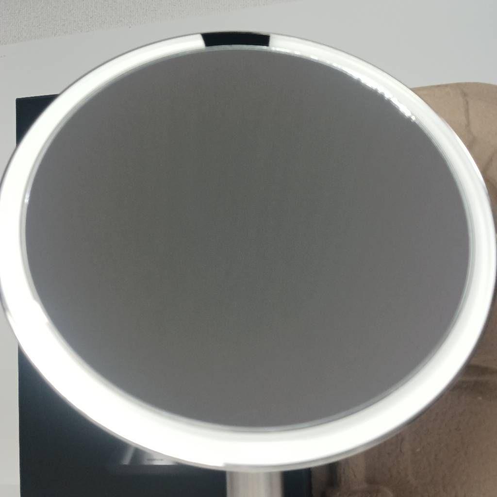 シンプルヒューマン メイクアップ センサー ミラー 5倍 ST3052 シルバー