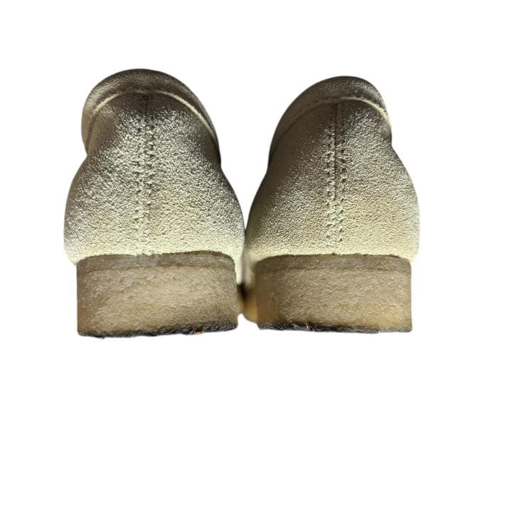 箱あり CLARKS ORIGINALS クラークス ワラビー ベージュモカシン