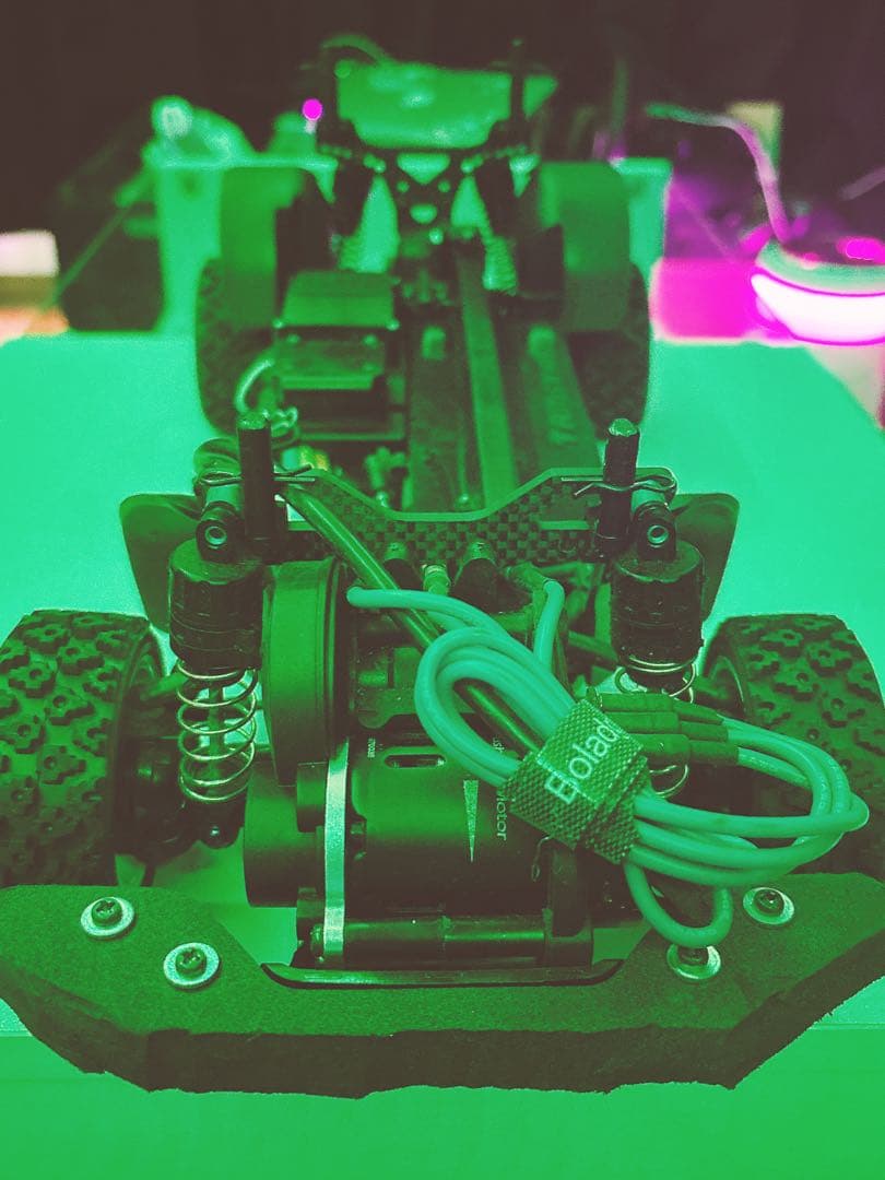 【タミヤ】XV-01 トヨタヤリスWRC ロングダンパー仕様