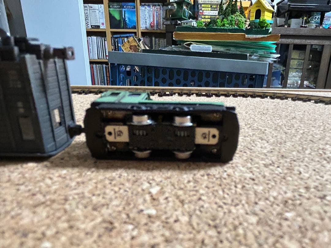 メーカー不明 ディーゼル機関車+貨車2両セット