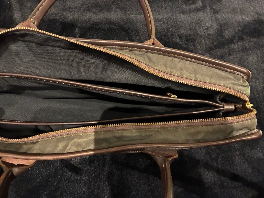 美品 Felisi ブリーフケース ダークブラウン