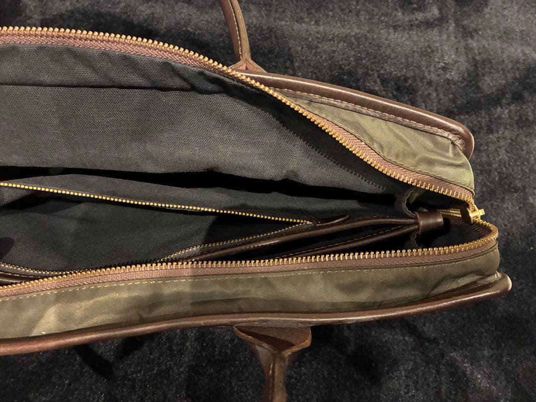 美品 Felisi ブリーフケース ダークブラウン