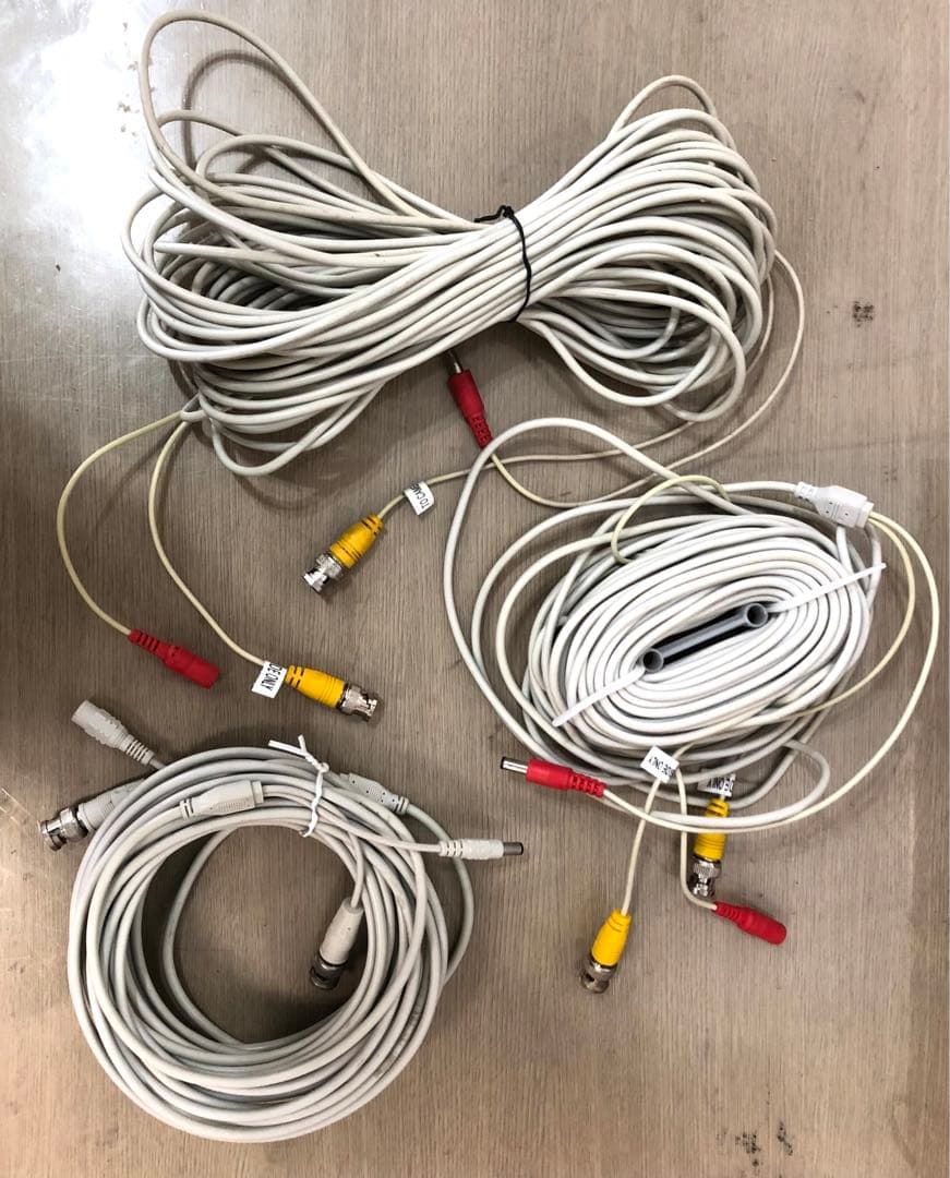 訳あり品】 アナログ 防犯カメラ3台 DVR セット 新古品 1TB HDD付