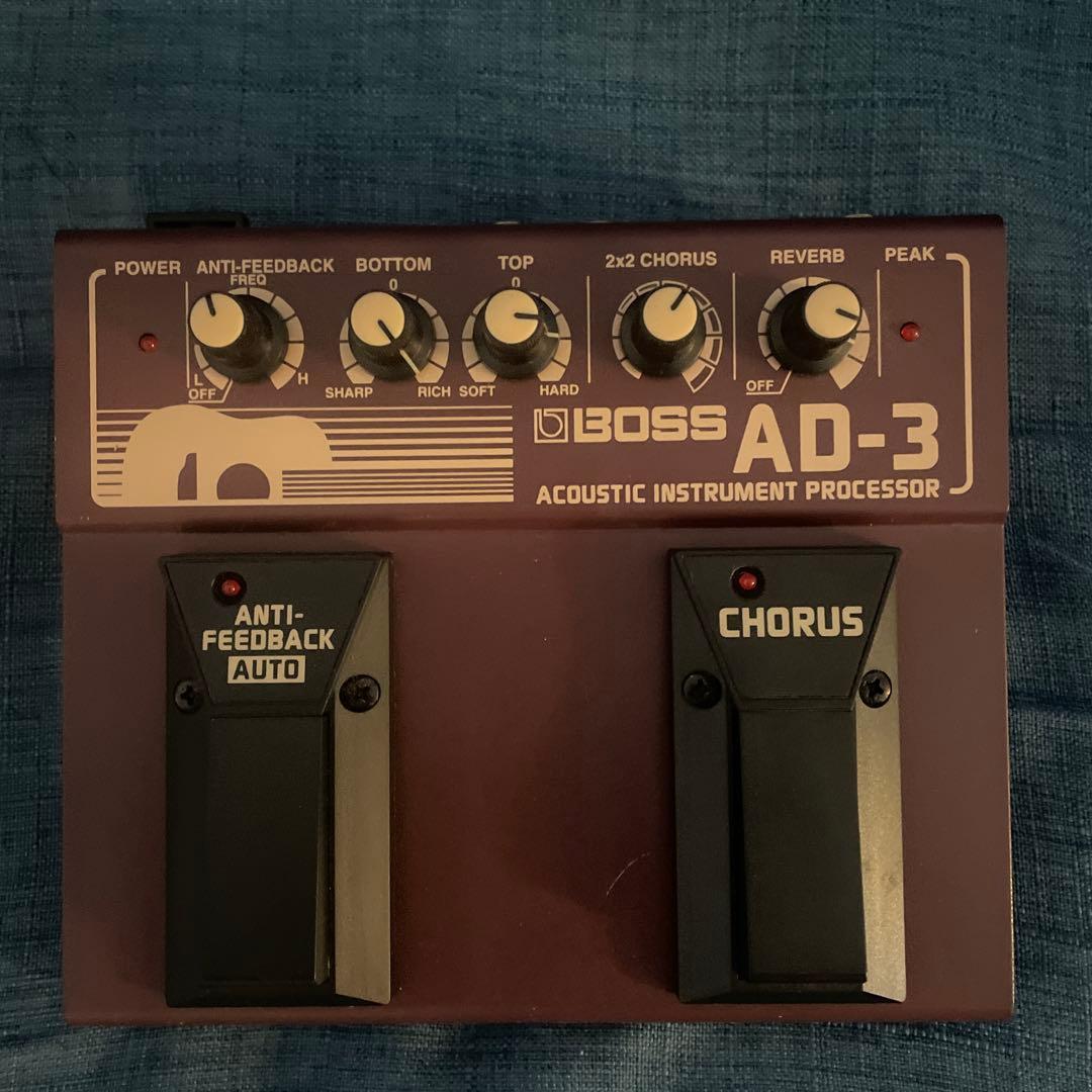 Boss AD-3 エレアコ用プロセッサー