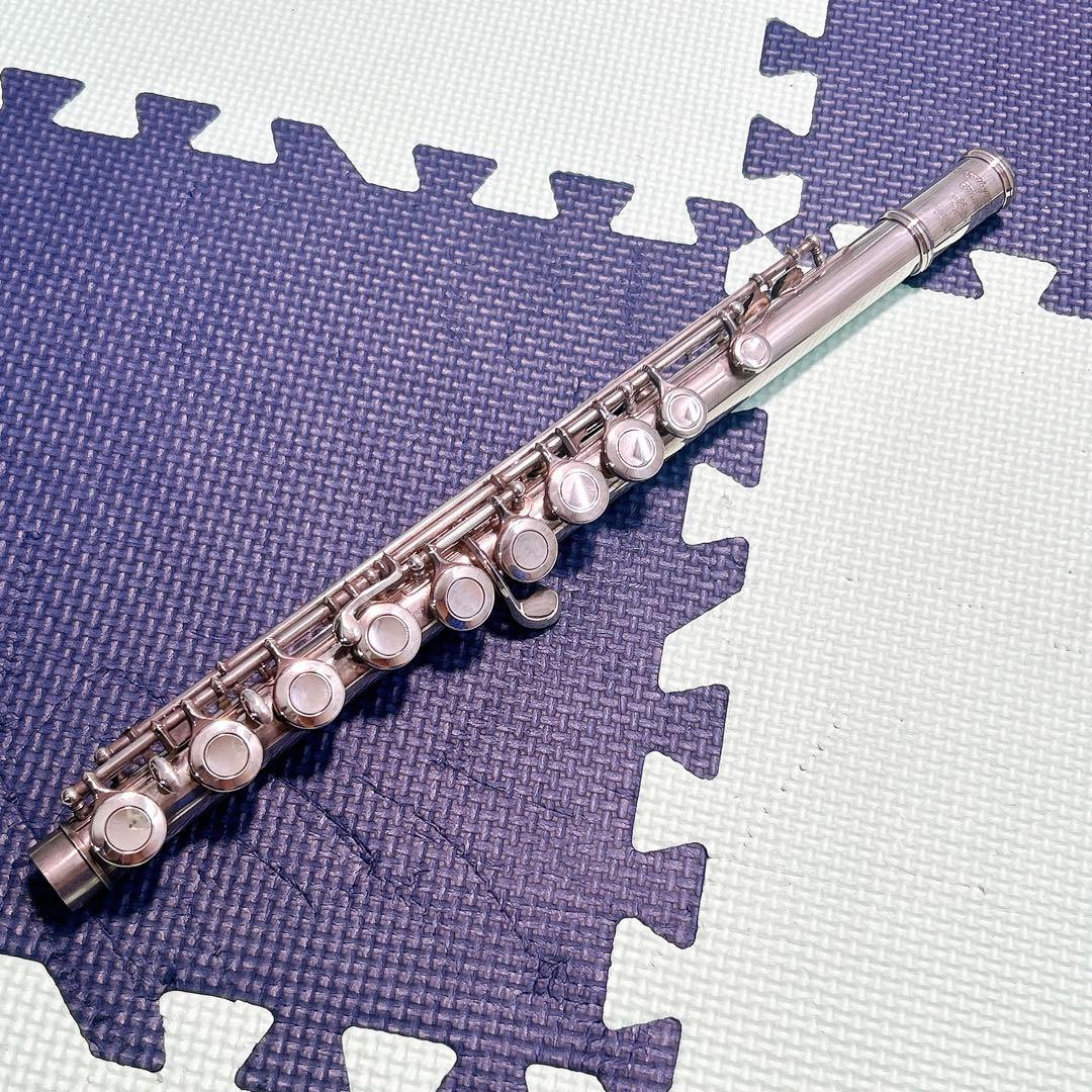 希少 ミヤザワフルート 25周年記念モデル 9K 頭部管銀製