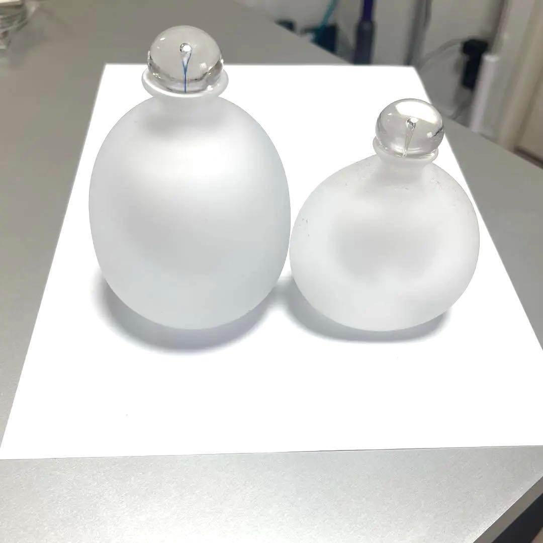杉山洋二作 大 香水瓶 ガラス工芸作品