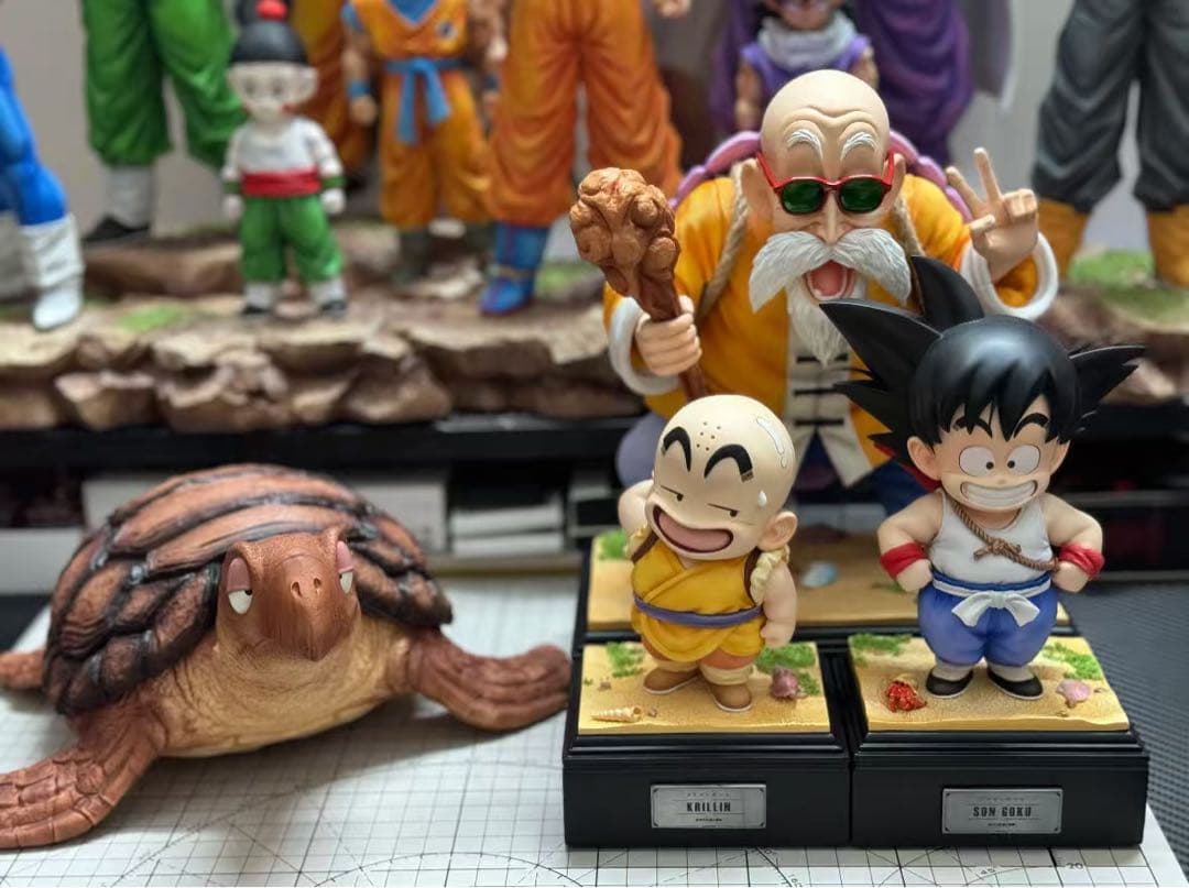 ドラゴンボール 孫悟空 ガレキ ガレージキット スタチューX②⑤③