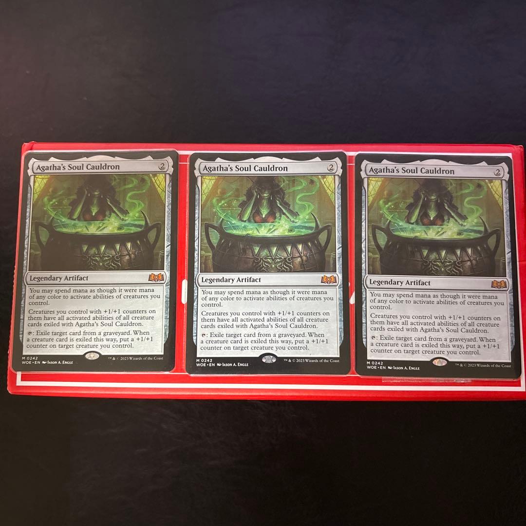 MTG アガサの魂の大釜 英語 3枚 アガサの魂の大釜 英語 3枚 アガサの魂の大釜/Agatha's Soul Cauldron