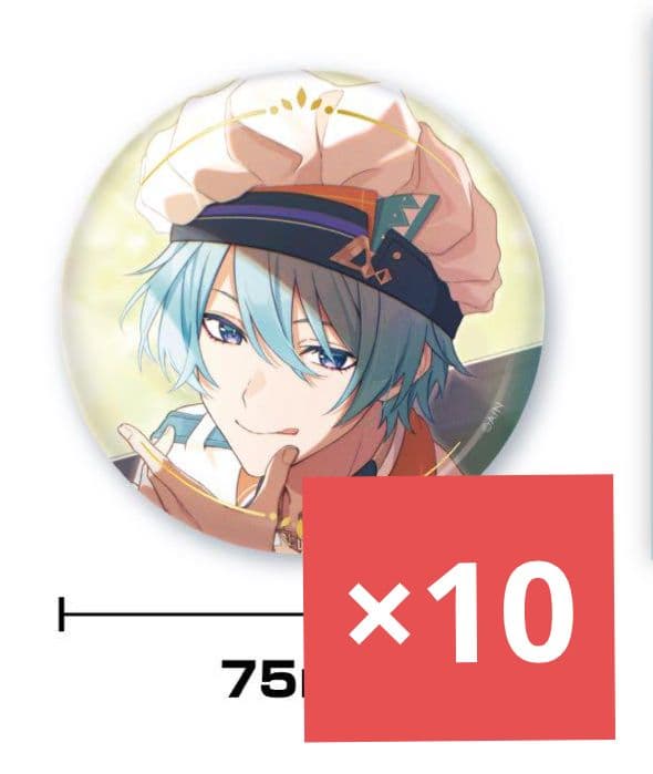 にじさんじ 渚トラウト 誕生日グッズ2025 箔押し缶バッジ｜Yahoo!フリマ（