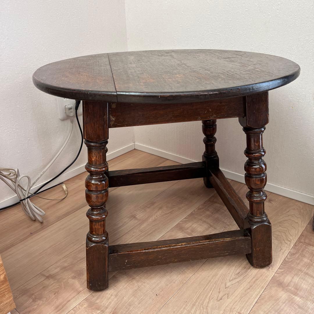 イギリスアンティーク　サイドテーブル　コーヒーテーブル　1930年頃 イギリス アンティーク 家具 コーヒーテーブル サイドテーブル オーク