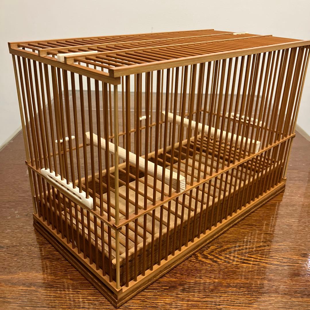 メジロ籠 鳥籠（メジロ） 🔴メジロが次々と入る【魔法の鳥籠 】Non