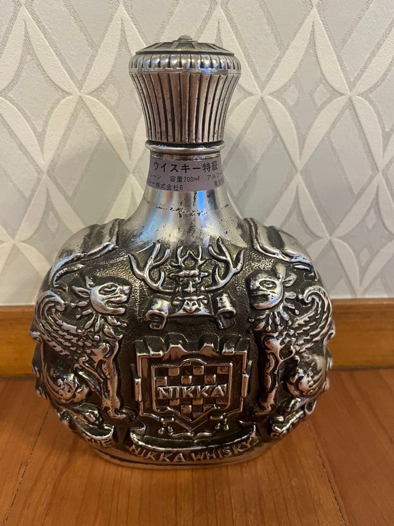 希少】 ニッカ ウイスキー 特級マークボトルモルト700ml 43度 空ボトル
