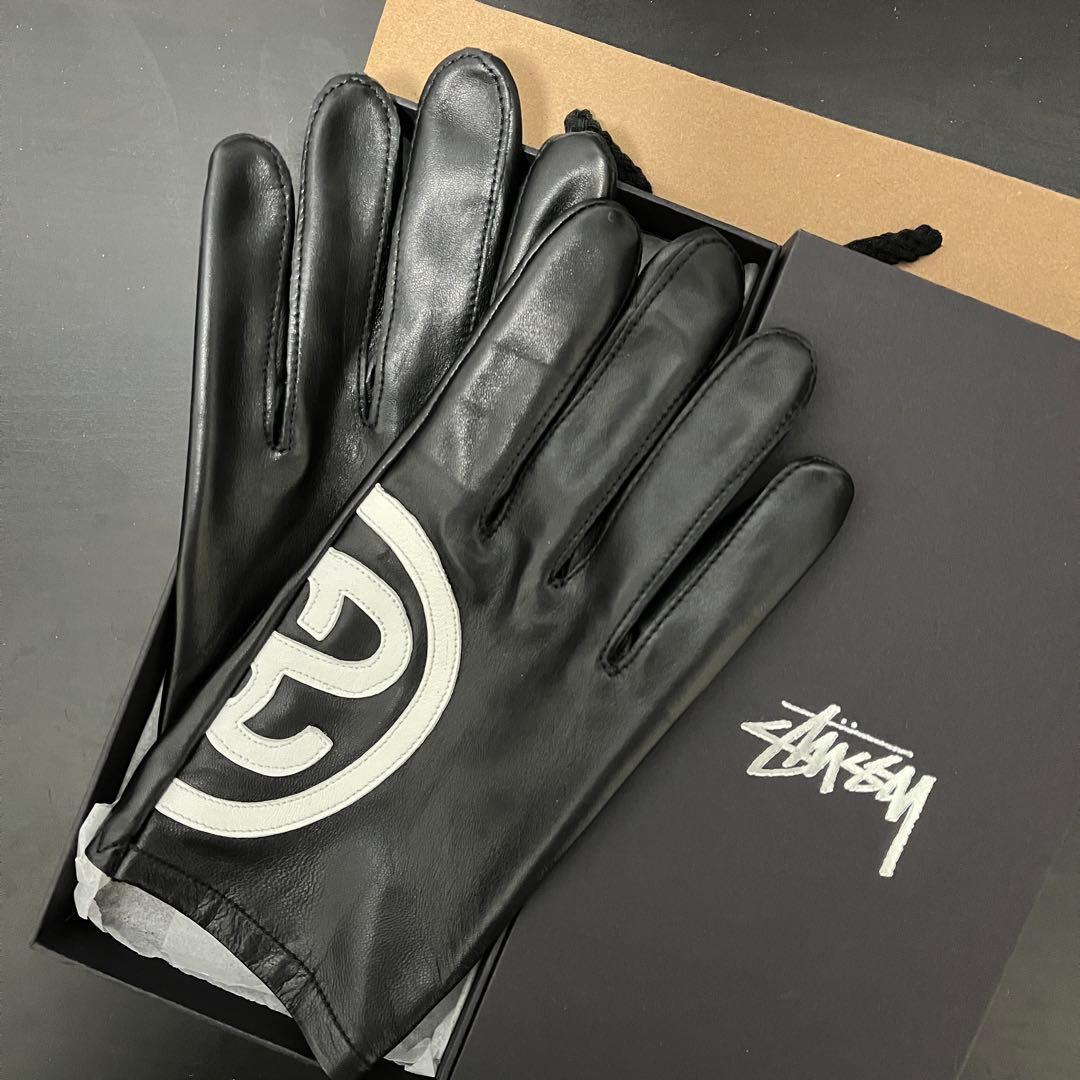 STUSSY LEATHER GLOVES ステューシーレザーグローブ手袋