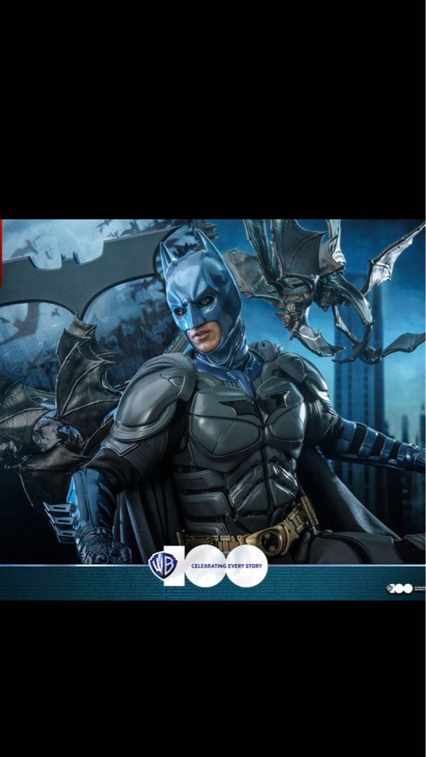 ★絶版レア★￼ワーナー100周年限定 バットマン ダークナイト ホットトイズ