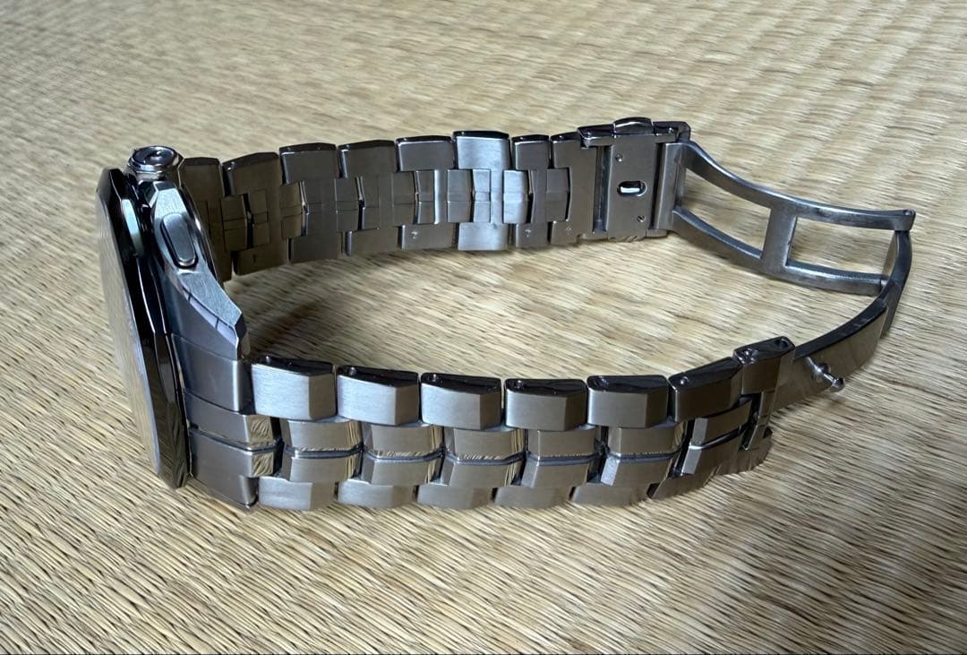 OCW-S2400E-1AJF 新品バックル中留交換済 箱 取説 予備コマ付属