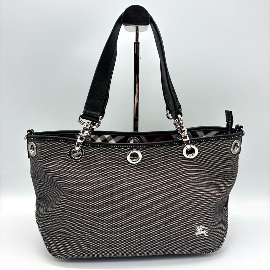 バーバリーブルーレーベル ショルダーバッグ ハンドバッグ 2way ノバチェック