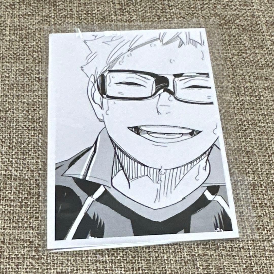 ハイキュー 10th クロニクル 思い出スナップフォトカード 烏野 月島