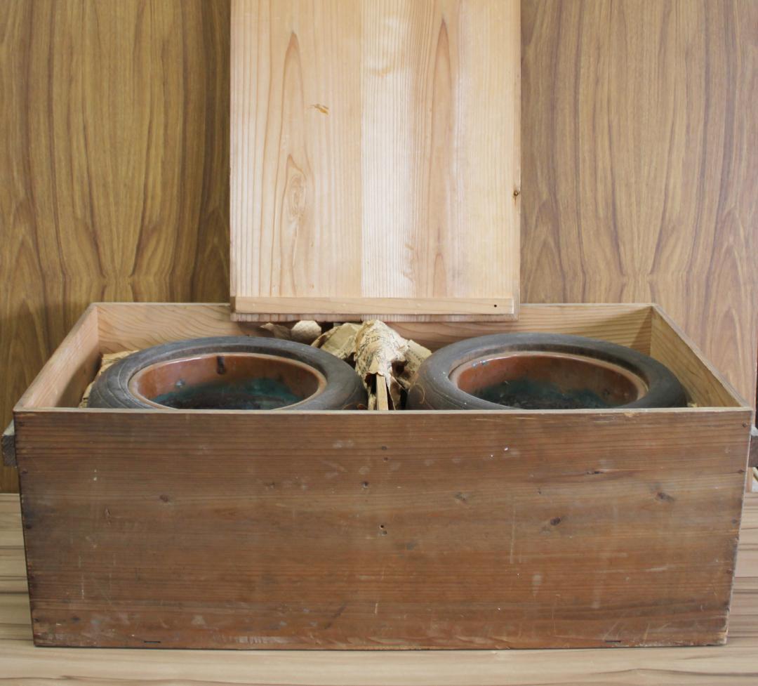 桐火鉢 高蒔絵・螺鈿細工 その1