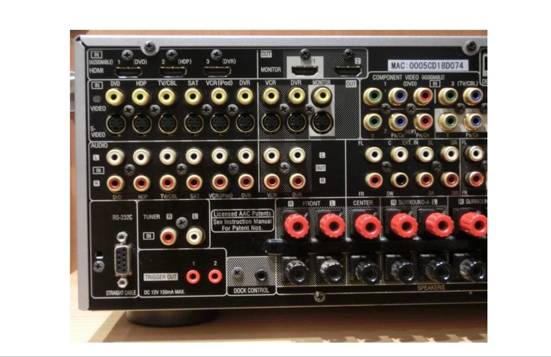 DENON AVC-3808 AVサラウンドアンプ