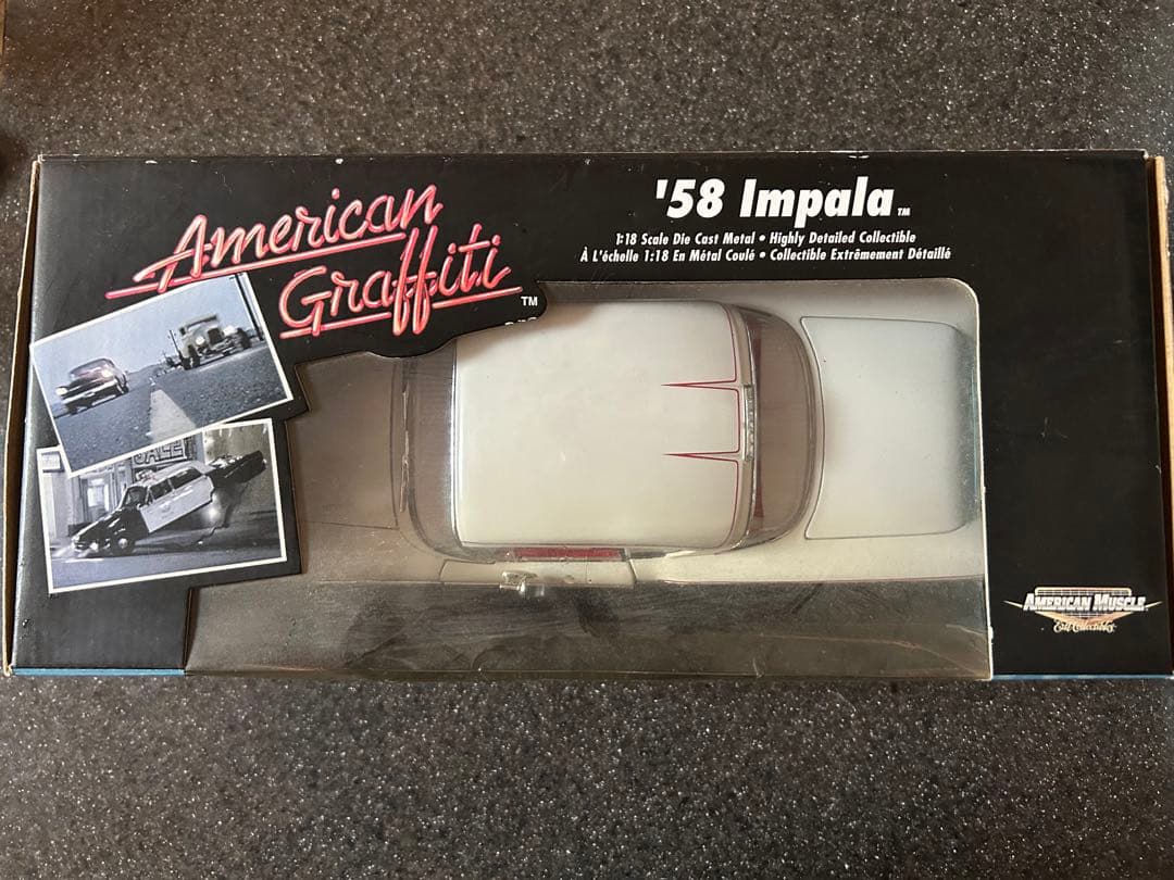 アメリカングラフィティ 1/18 1958シボレー インパラ - メルカリ