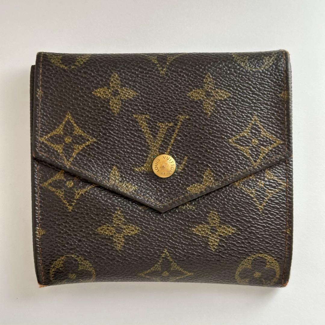 LOUIS VUITTON 三つ折り財布 モノグラム【1/25まで出品】 - メルカリ